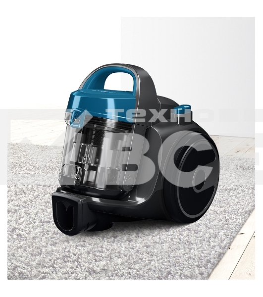 Пылесос Bosch BGS05A220 Global синий/серый, 700/800 Вт, уборка сухая, пылесборник контейнер 1.5 л