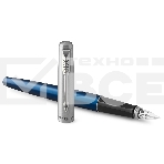 Ручка перьевая Parker Jotter Core F63 (CW2030950) Royal Blue CT, M, сталь нержавеющая, подарочная коробка, фото5