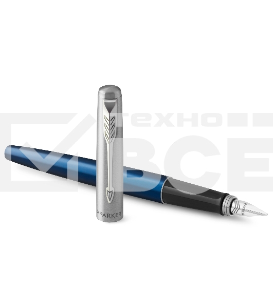 Ручка перьевая Parker Jotter Core F63 (CW2030950) Royal Blue CT, M, сталь нержавеющая, подарочная коробка