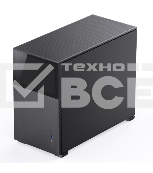 Компьютерный корпус JONSBO Computer Case D31 Standard secondary screen version black