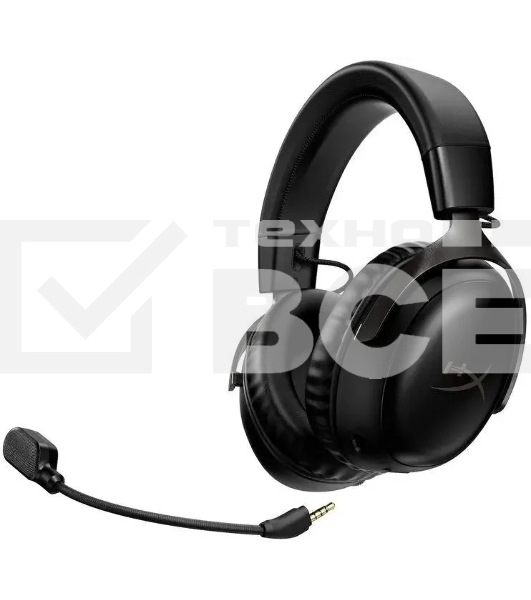 Наушники с микрофоном HyperX Cloud III черный мониторные Radio оголовье (77Z45AA)