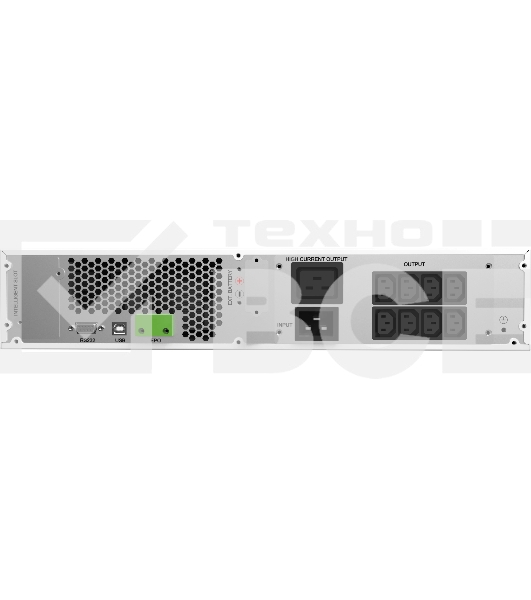 Источник бесперебойного питания Ippon Na+ RTA 3000 3000Вт 3000ВА белый