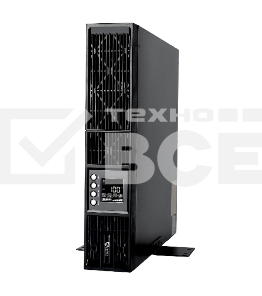 Источник бесперебойного питания Сайбер Электро РСК-ЭКСПЕРТ-3000С-М Онлайн, Стойка/Напольный 3000ВА/2700Вт. USB/RS-232/SNMP Slot/EPO (8 IEC С13);(1) C19 (12В/9А·ч. х 6) 2U (Изготовлено в РФ)