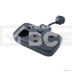 Сетевой удлинитель Amper 0,2 м, 2 розетки, 3*0,75 мм, 10А, 2500 Вт, 3usb, 1 Type-C, 3кн, черный., фото 1