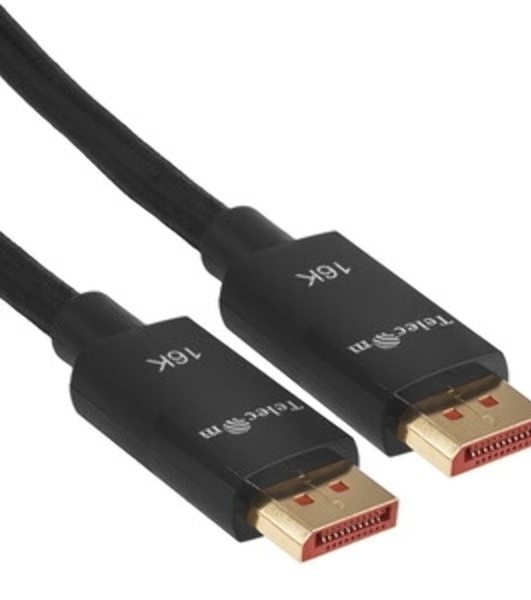 Кабель соединительный Telecom DP-DP 2.1V 80 Gbs 16K@60Hz 3м, медь, TCG865-3M