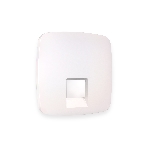 Лицевая панель OMEGA (Жемчуг) для компьютерной/телефонной розетки RJ-45/RJ-11 QUANT OP2120, фото 1