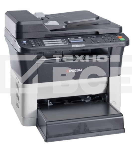 МФУ лазерный Kyocera Ecosys FS-1125MFP (1102M73RU0/1102M73RUV/1102M73RU2/1102M73NX2/1102M73DZ2), A4, ч/б, печ. до 25 стр/мин., скан. до 18 стр/мин. (ч/б) 6 стр/мин. (цвет), 600 x 600 dpi, USB, RJ-45