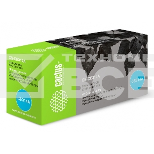 Блок фотобарабана Cactus CS-CE314A ч/б:14000стр. для HP CLJ CP1012 Pro/CP1025 Pro/CP1025nw Pro/CP1025 Pro Plus HP