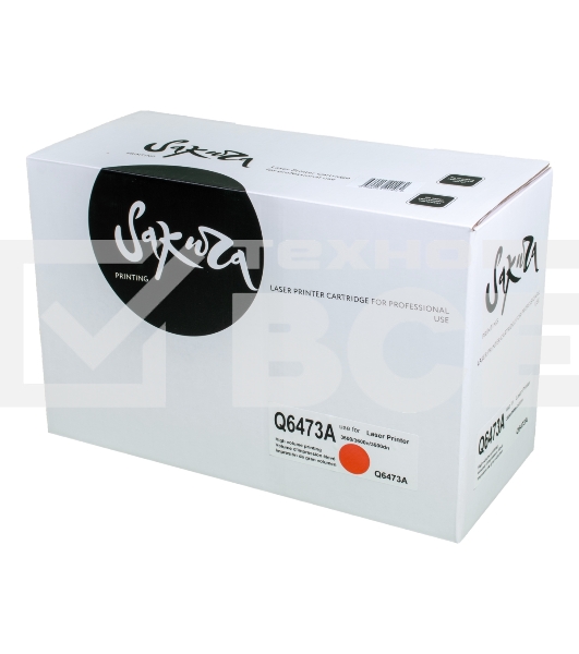 Картридж Sakura Q6473A для HPColor LaserJet 3600/3600n/3600dn, пурпурный, 4000 к.