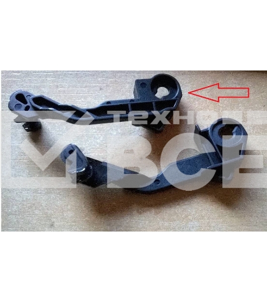 Рычаг печки правый HP LJ P1606/M1536 (RC2-9516)