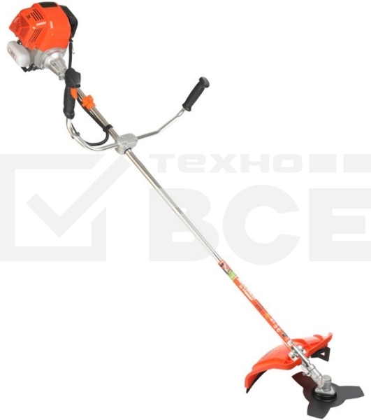 Бензотриммер PATRIOT PT 415T (1+1) [250106242]{4-ТАКТНЫЙ двигатель, раб.объем 31сс, 1.3 л.с., полуавтоматическая катушка,3Т нож, 40Т диск, ранцевая портупея}