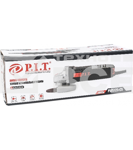 Шлифмашина угловая P.I.T. PWS125-C5 d=125мм