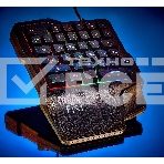 Игровой блок Oklick 701G IRON FIST черный USB for gamer LED (подставка для запястий), фото13