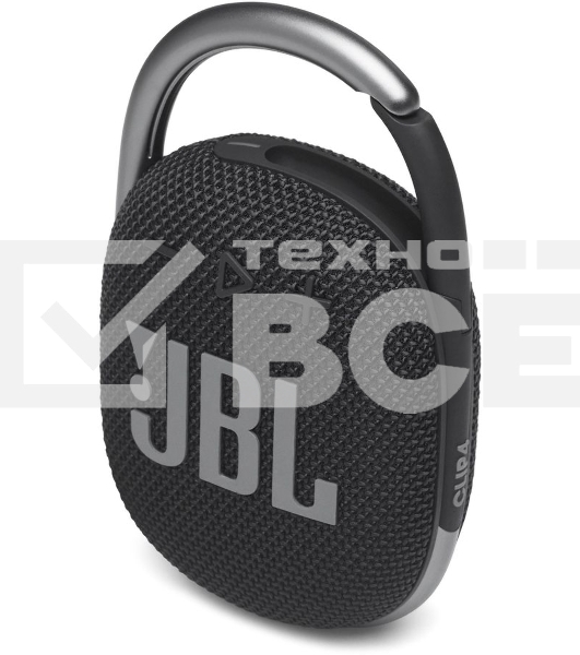 Портативная акустическая система JBL CLIP 4, черный