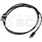 Кабель USB (m)-USB Type-C (m) 1м черный, фото4