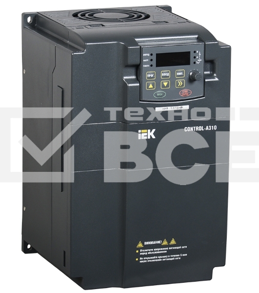 Преобразователь частоты CONTROL-A310 380В 3ф 5.5-7.5кВт 13-17А ИЭК CNT-A310D33V055-075TEZ