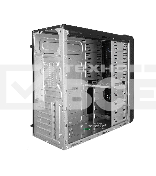 Корпус Miditower Exegate UN-604 Black, ATX, UN500, 120мм 2*USB+2*USB3.0, Audio