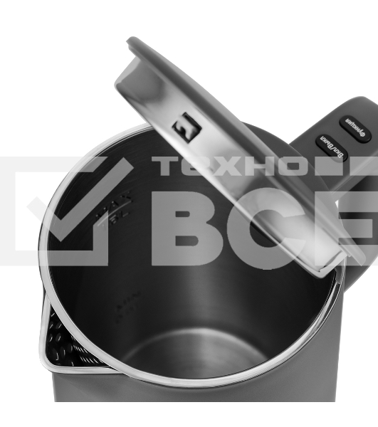 Чайник электрический Kitfort KT-6115-2 1.5л. 1800Вт серый (корпус: пластик)