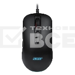 Мышь проводная Acer OMW135 черный, 6400 dpi, USB, кнопки - 7, фото2
