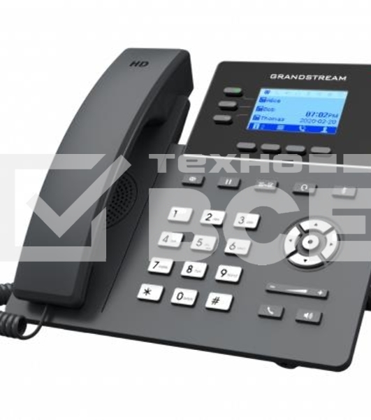 Телефон IP Grandstream GRP2603 черный