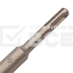 Бур по бетону, двойная спираль, Cobalt W-tip, 18x310 мм, SDS PLUS Denzel, фото4