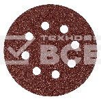 Круг абразивный Matrix на ворсовой подложке под 