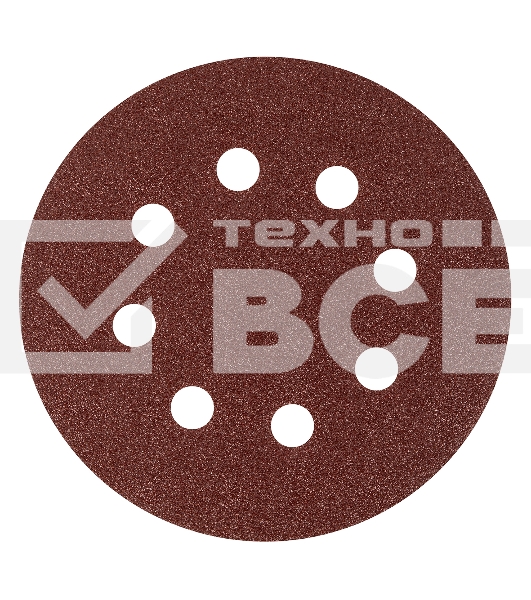 Круг абразивный Matrix на ворсовой подложке под 