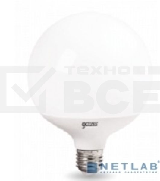 Лампа cветодиодная Gauss LED G95 E27 16W 1400lm 4100K 1 32 SQ105102216