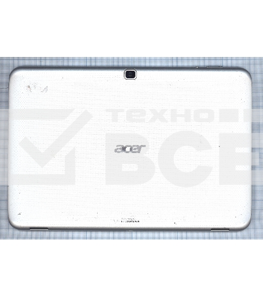 Задняя крышка для Acer Iconia Tab A701/A700 серебристая