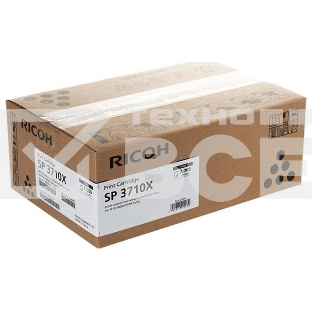 Картридж лазерный Ricoh SP 3710X черный для SP 3710DN/SP 3710SF 7 000 страниц.