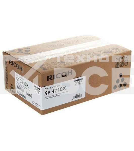 Картридж лазерный Ricoh SP 3710X черный для SP 3710DN/SP 3710SF 7 000 страниц.
