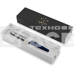 Ручка перьевая Parker Jotter Core F63 (CW2030950) Royal Blue CT, M, сталь нержавеющая, подарочная коробка, фото 1