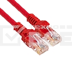 Патч-корд ExeGate UTP-RJ45-RJ45-C6-1M-RD, UTP, cat.6, 1м, красный, фото3