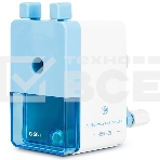 Точилка для карандашей механическая Deli EH515-BL 1 отверстие пластик голубой/белый пл.бокс, фото2