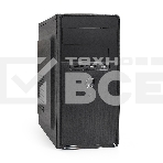 Компьютерный корпус Minitower ExeGate EX286412RUS BA-309 (mATX, без БП, 2*USB, HD аудио, черный), фото6