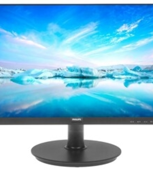 Монитор 21.5' Philips 222V8LA (00/01) VA 1920x1080, 75 Гц, 4 мс, 16:9, 250 кд/м2, 1xHDMI, 1xDP, 1xVGA, 1x3.5 мм, черный