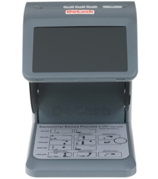 Детектор банкнот DoCash Micro IR/UV просмотровый АКБ (8401)