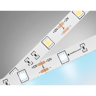 Светодиодная лента Ambrella light GS1803 5050 30Led/ 7.2W m/ 12V IP20 6500K/ 5000*10*1.87mm (2 конт.)