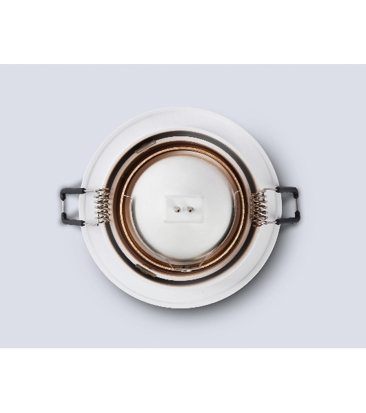 Встраиваемый точечный светильник Ambrella light TN102823 WH/GD белый/золото GU5.3 D92*50