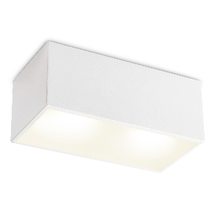 Светильник Ambrella light TN6534/2 WH белый IP44 GX53/2 200*100*80