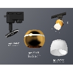 Светильник Ambrella light XT1105008 PYG/SBK/FR золото желтое полированное/черный песок/белый матовый MR16 GU5.3 LED 3W 4200K, фото 1