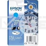 Картридж струйный Epson T2702 (C13T27024022/C13T27024020) голубой, 300 стр., для WF7110/7610/7620, фото 1