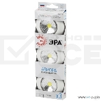 Фонарь-подсветка ЭРА SB-502 Аврора белый (упак. 3 шт) СОВ диод, самоклеющаяся поверхность, 3хААА в комплект не входят, фото 1