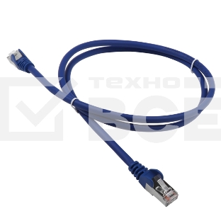 Патч-корд Lanmaster LSZH FTP кат.5e, 2.0 м, синий