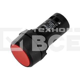 Кнопка EB22 возвратная красная NO+NC 230 В Rexant