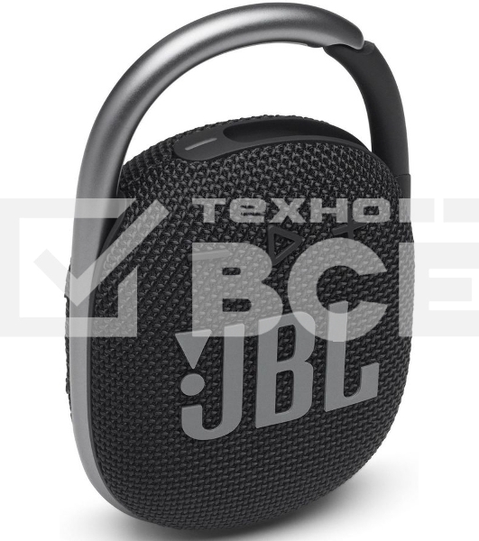 Портативная акустическая система JBL CLIP 4, черный