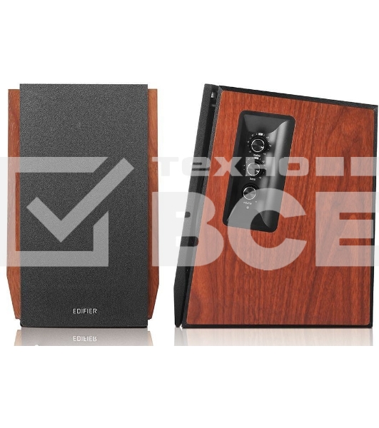 Колонки Edifier R1700BTs 2.0 коричневый 66Вт BT