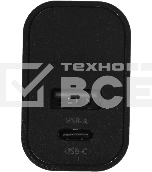 Сетевое зарядное устройство Buro BUWD1 3A PD+QC черный