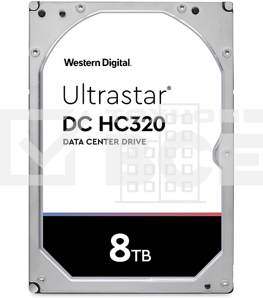 Жесткий диск Western Digital Ultrastar DC HC320 SATA-III 8Tb (7200rpm) 256Mb 3.5
