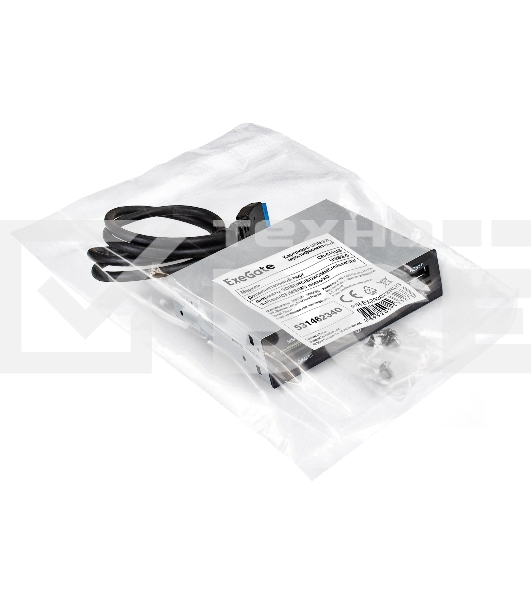 Картридер Exegate EX293028RUS USB3.0 <CR-611U3> (внутренний, 3.5